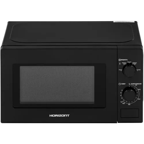 Микроволновая печь HORIZONT 20MW700-1378DMB, 20 л., черная (М)
