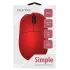 Мышь Qumo Office M92 1000dpi красная