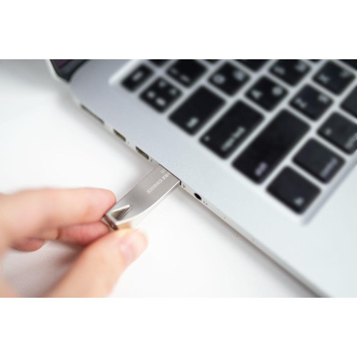Карта USB3.0 128 GB Choice MF128m металл Silver