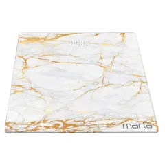 Весы напольные электронные MARTA MT-SC3600, белое золото