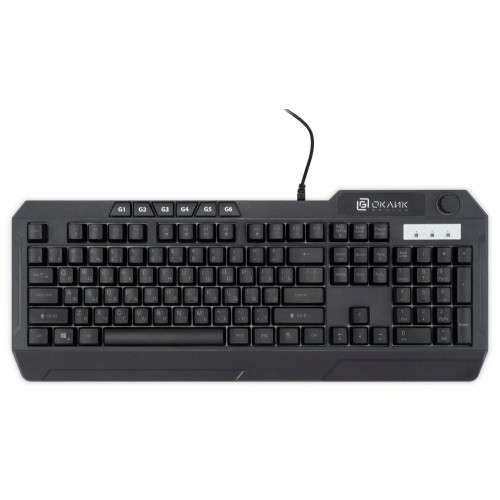 Клавиатура Oklick 715G черный