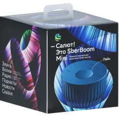 Умная колонка SBER Boom Mini синий