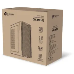 Корпус Oklick OCC-MN301 черный mATX 