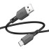Кабель USB 2.0 Type C - Type C 1 м Borofone BX70 3A черный