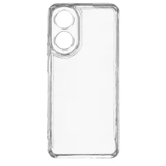 Бампер Oppo A78 4G ZIBELINO Silicone Card Holder прозрачный защита камеры