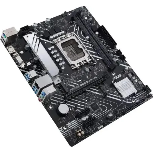 М/П SOC-1700 Asus PRIME B660M-K D4 Soc-1700 Intel B660 2xDDR4 mATX AC`97 8ch(7.1) GbLAN RAID+VG
