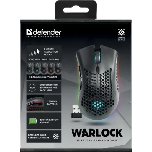 Мышь Defender Warlock GM-709L