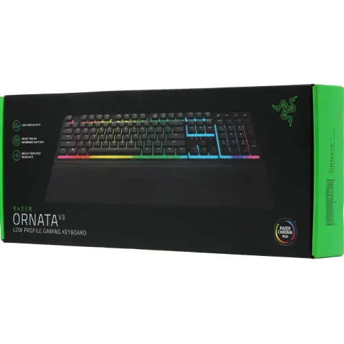 Клавиатура Razer Ornata V3 черный LED 