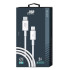 Кабель USB 3.0 Type C - 8pin 1 м Borasco 2A  PD белый