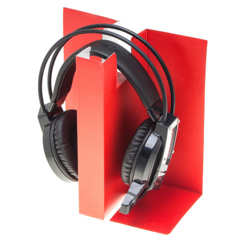 Гарнитура Oklick HS-L450G ARROW 2.2м серебристый