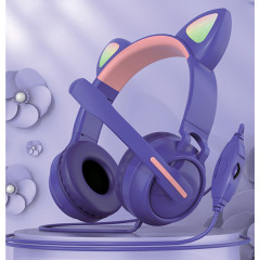 Гарнитура QUMO (33036) Game Cat Purple