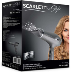 Фен SCARLETT SC-HD70I25 серый
