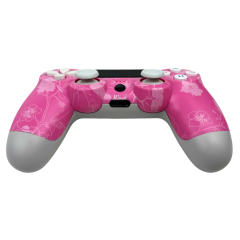 Геймпад Dualshock 4 для PS 4 (розовый цветок)