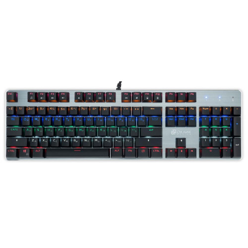 Клавиатура Oklick 970G Dark Knight черный/серебристый