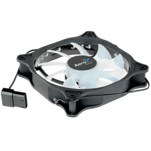 Кулер корпус 120x120x25 AeroCool Cosmo 12 черный FRGB 1000rpm 4-pin Molex