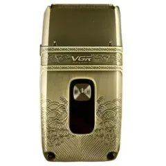 Набор для стрижки VGR V-649, 2 в 1, бронза (машинка для стижки/бритва)