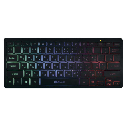 Клавиатура Oklick 300S черный USB