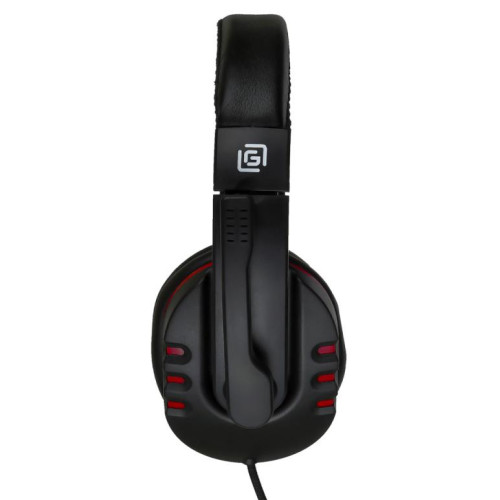 Гарнитура Oklick HS-L380G черный/красный