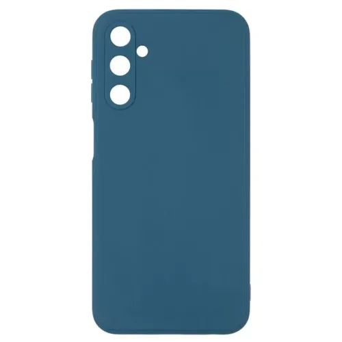Бампер Samsung Galaxy A24 4G (A245) ZIBELINO Soft Matte синий с микрофиброй