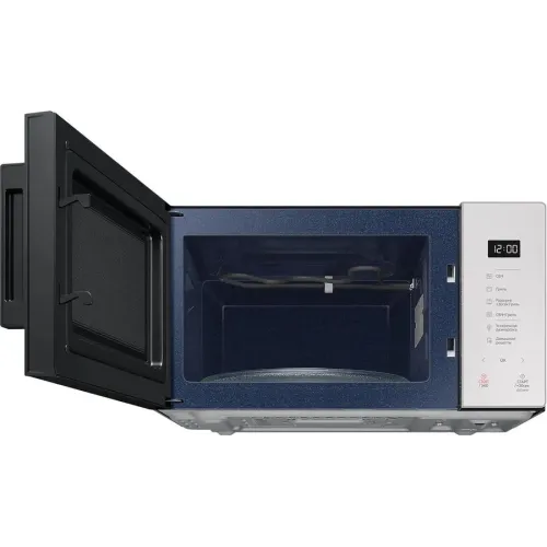 Микроволновая печь SAMSUNG MG-23T5018AE/BW, гриль, 23 л., белая (С)