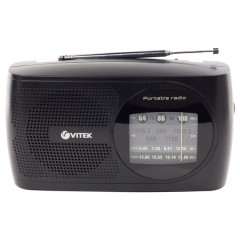Радиоприемник VITEK VT-3587 черный (*6)