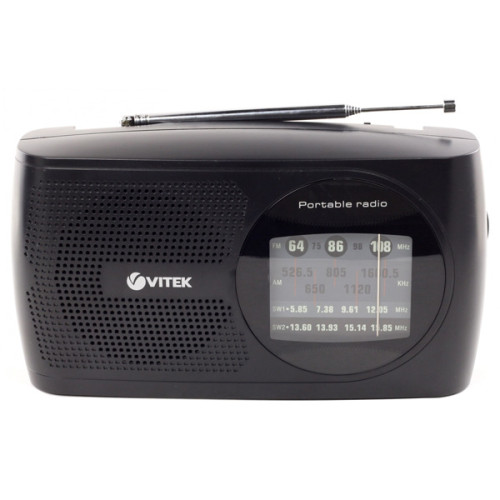 Радиоприемник VITEK VT-3587 черный (*6)