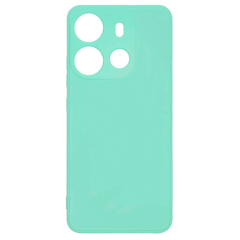 Бампер Tecno Spark Go 2023/Pop 7 Pro ZIBELINO Soft Matte мятный с микрофиброй