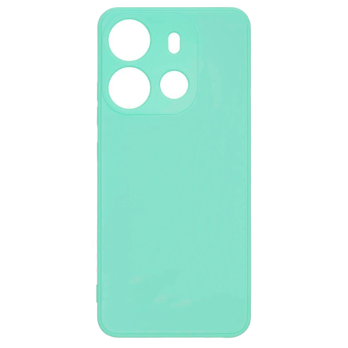 Бампер Tecno Spark Go 2023/Pop 7 Pro ZIBELINO Soft Matte мятный с микрофиброй