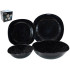 Набор столовый LAVENIR BLACK, стеклокерамика, квадрат, 19 пр. (19PC LFP)(99211)