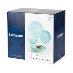 Набор столовый LUMINARC ЛИЛИ ТЮРКУАЗ 16 пр. Q6883