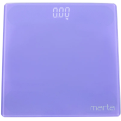 Весы напольные электронные MARTA MT-SC3600, лиловый аметист