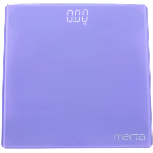 Весы напольные электронные MARTA MT-SC3600, лиловый аметист