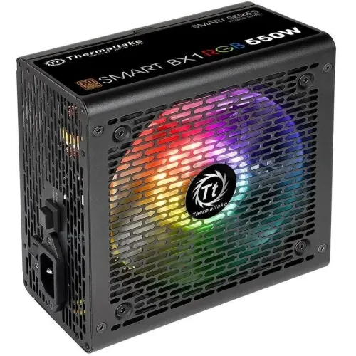 Блок питания Thermaltake 550W Smart BX1 RGB 80+ bronze APFC LED 