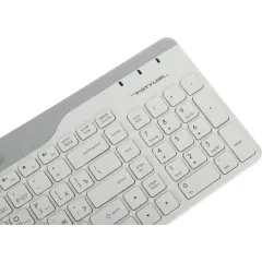 Клавиатура A4Tech Fstyler FBK25 белый/серый