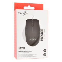 Мышь Vixion M20 черная