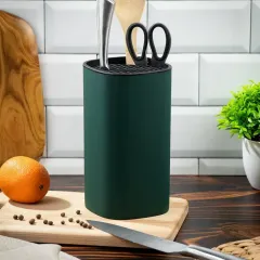 Подставка для ножей СПЕКТР, Y4-8334, пластик, прямоугольная, 12.7х22.2 см (470116)