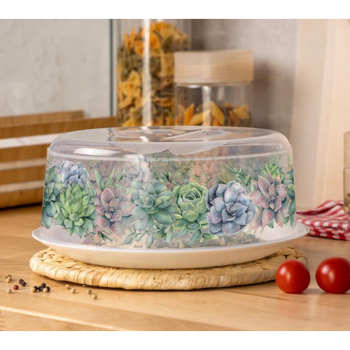 Крышка для свч HOMVER Botanica D250мм 222132601/00
