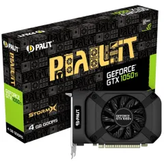 Видеокарта GTX 1050 Ti 4 Gb Palit PCI-E StormX (NE5105T018G1-1070F)