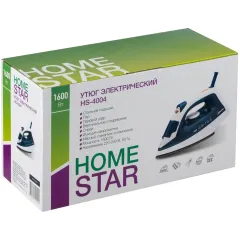 Утюг HOMESTAR  HS-4004 голубой (002676)