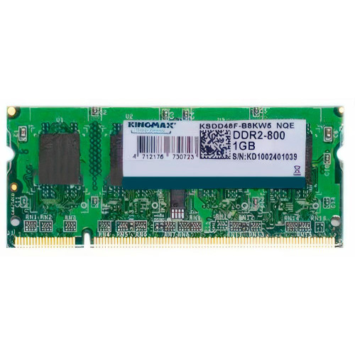 Память SO-DIMM DDR2 1024Mb 800MHz Kingmax KSDD48F-B8KW5 БУ/БГ
