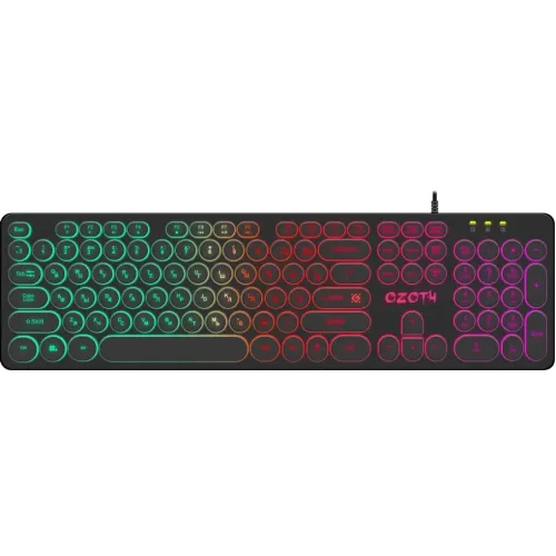 Клавиатура Defender OZOTH GK-106 RU LED черный (45106) (*5)