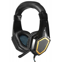 Гарнитура Oklick HS-L310G Guardian черный 1.5м