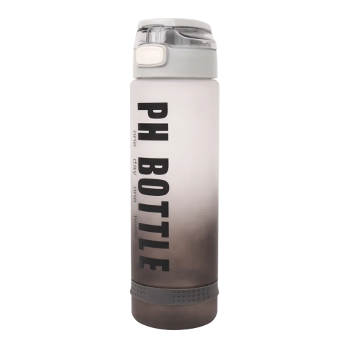 Бутылка для воды спортивная PH BOTTLE, серая, 1000 мл.