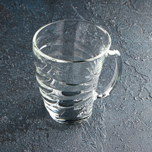 Кружка 320 мл., стекло, 