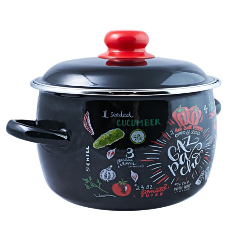 Кастрюля APPETITE Gazpacho, эмаль, индукция, 4 л (1RC201M)