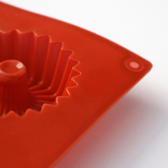 Форма для выпечки силикон Доляна «Кекс», 29×17×2 см, 8 ячеек, коричневый (9629258)