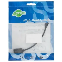 Кабель USB 2.0 A вилка - Type-С 0.1 м Atcom AT4716 OTG