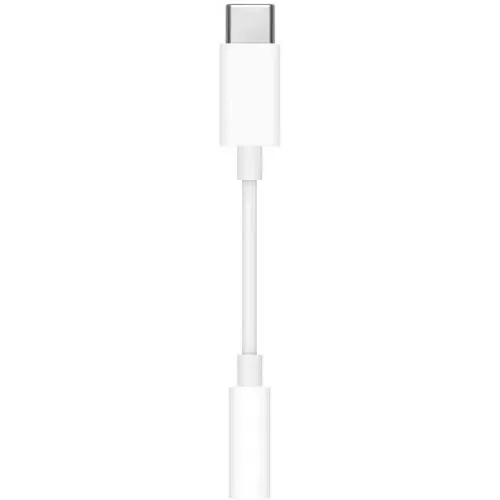 Кабель Type-C - AUX Jack 3.5mm Apple белый (MU7E2ZM/A)