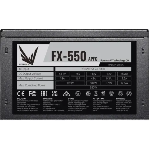 Блок питания Formula ATX 550W 
