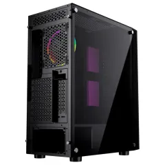 Корпус GMNG GG-CC120 ATX 6x120mm 5x140mm 2xUSB2.0 1xUSB3.0 audio bott PSU